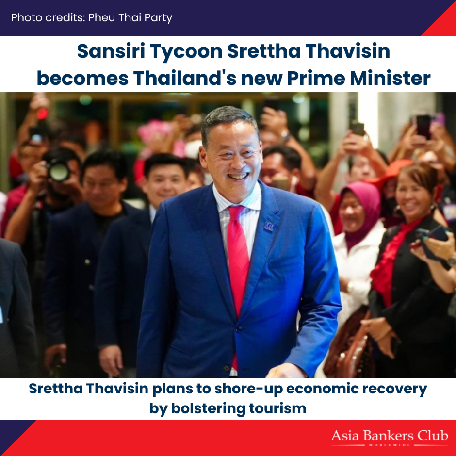 The Prime Minister of Thailand is the former CEO of our esteemed partner, Sansiri.