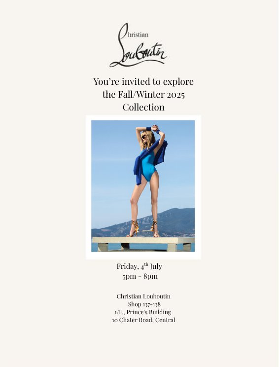 [By Invitation Only] Christian Louboutin × Asia Bankers Club: Create Your Bespoke Louboutin